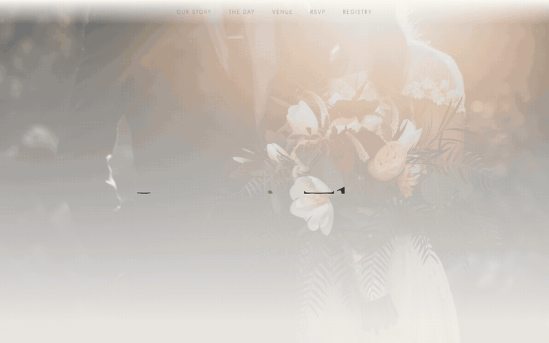 Evermore — Wedding Website Template — live demo preview